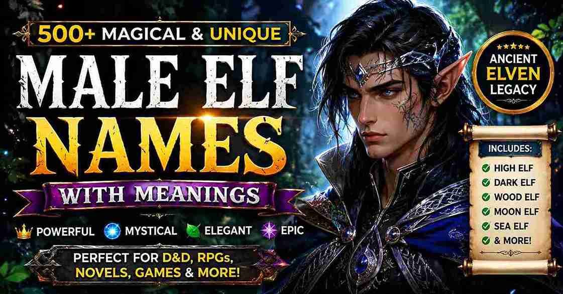 Female Elf Sorcerer Names
