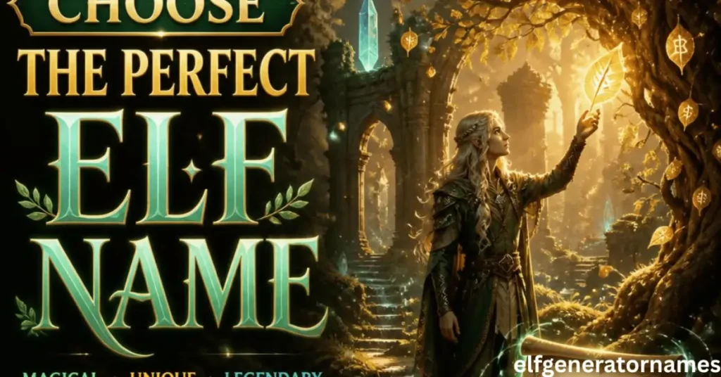 How To Choose The Perfect Elf Name