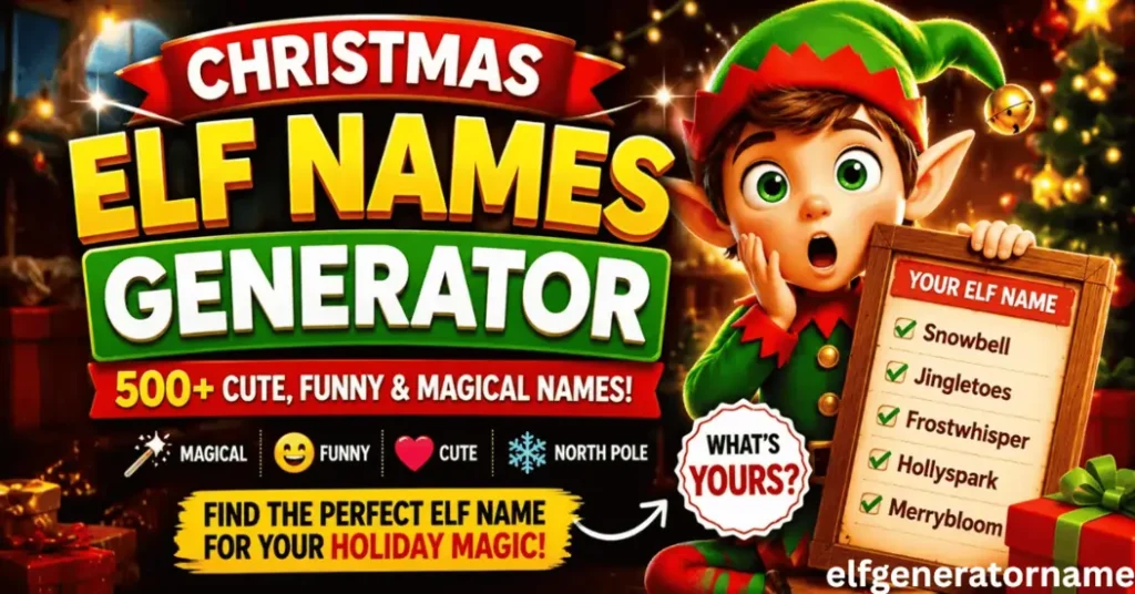 Christmas Elf Names Generator