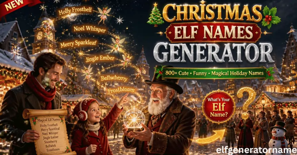 Christmas Elf Names Generator