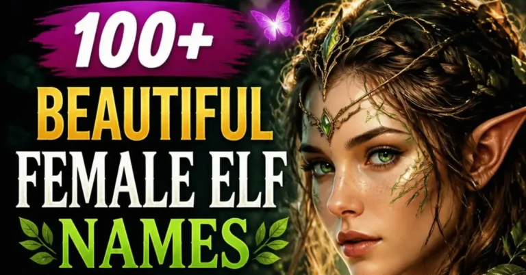 Female Mage Elf Names