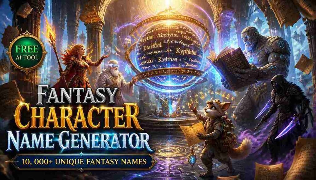 Fantasy Character Name Generator