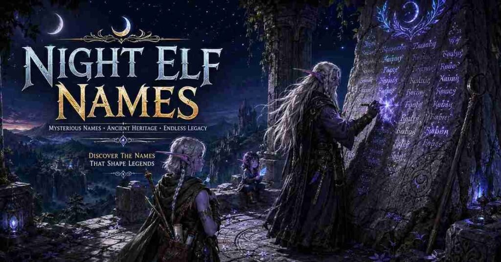 night elf names
