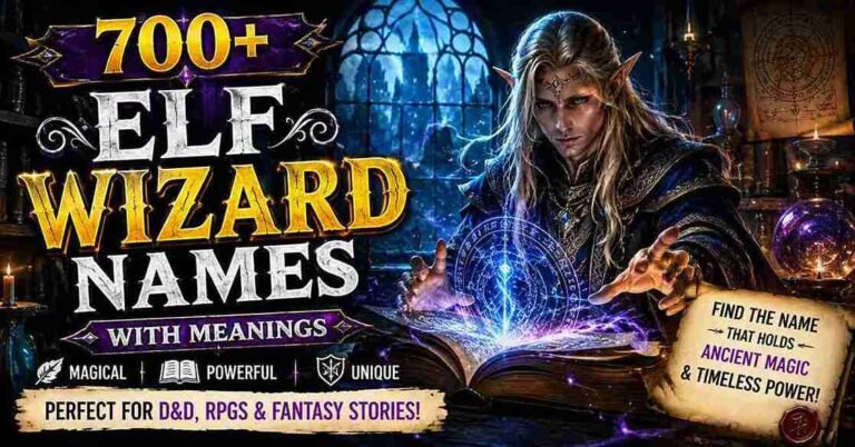 elf wizard names