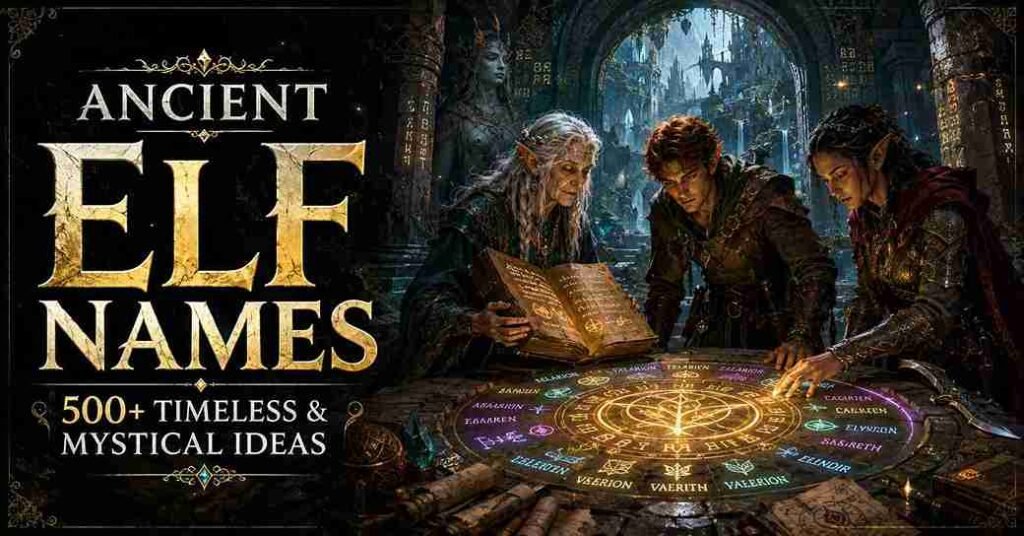 ancient elf names