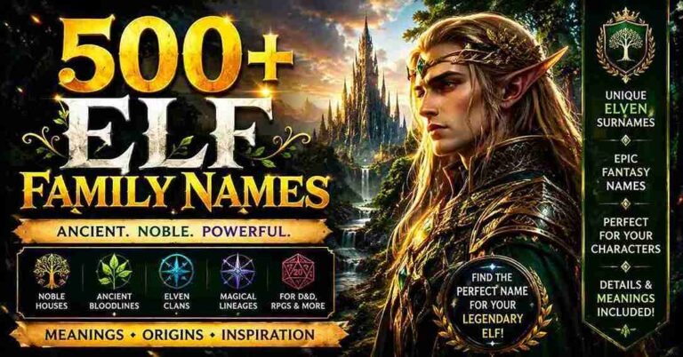 elf family names