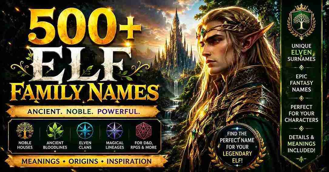elf family names