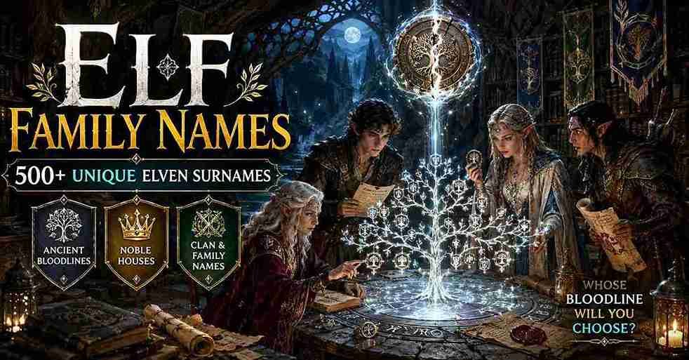 elf family names