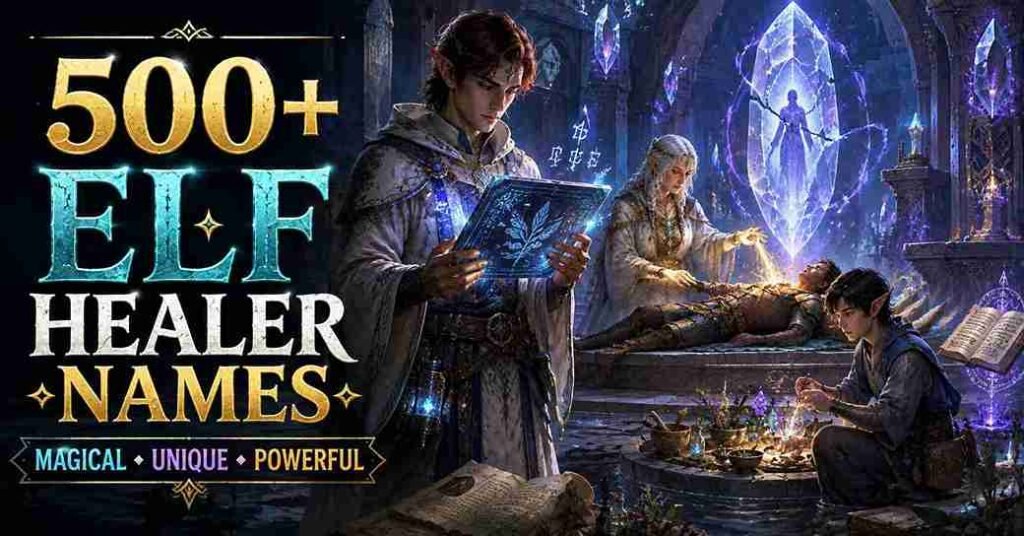 elf healer names