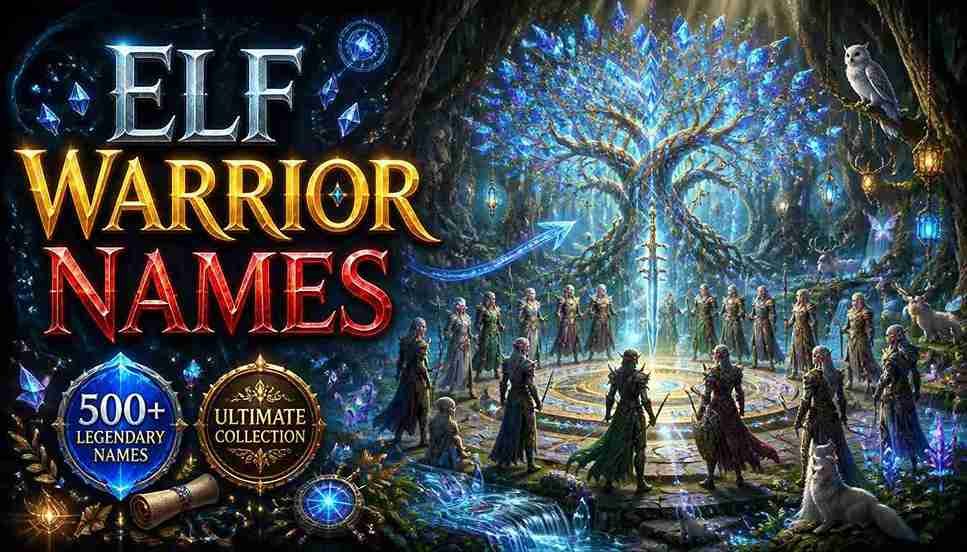 elf warrior names
