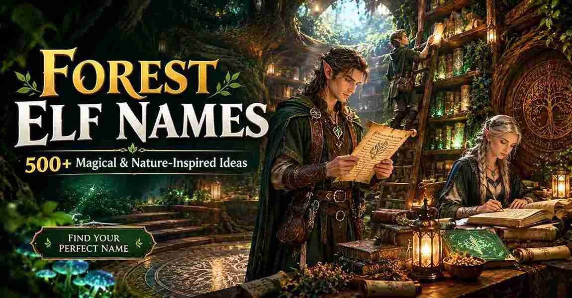 forest elf names