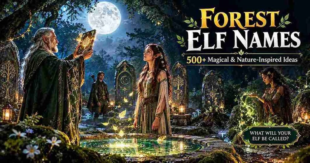 forest elf names