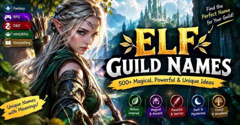 elf guild names