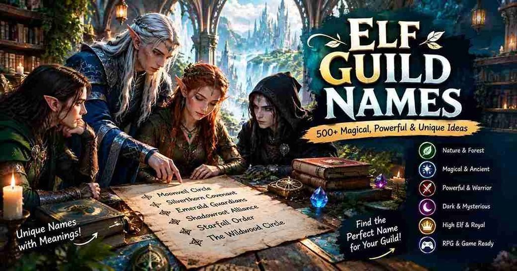 elf guild names