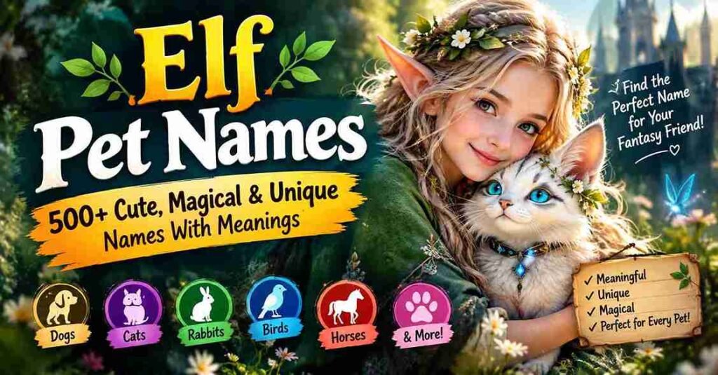 elf pet names