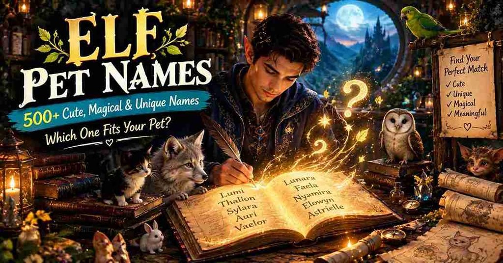 elf pet names