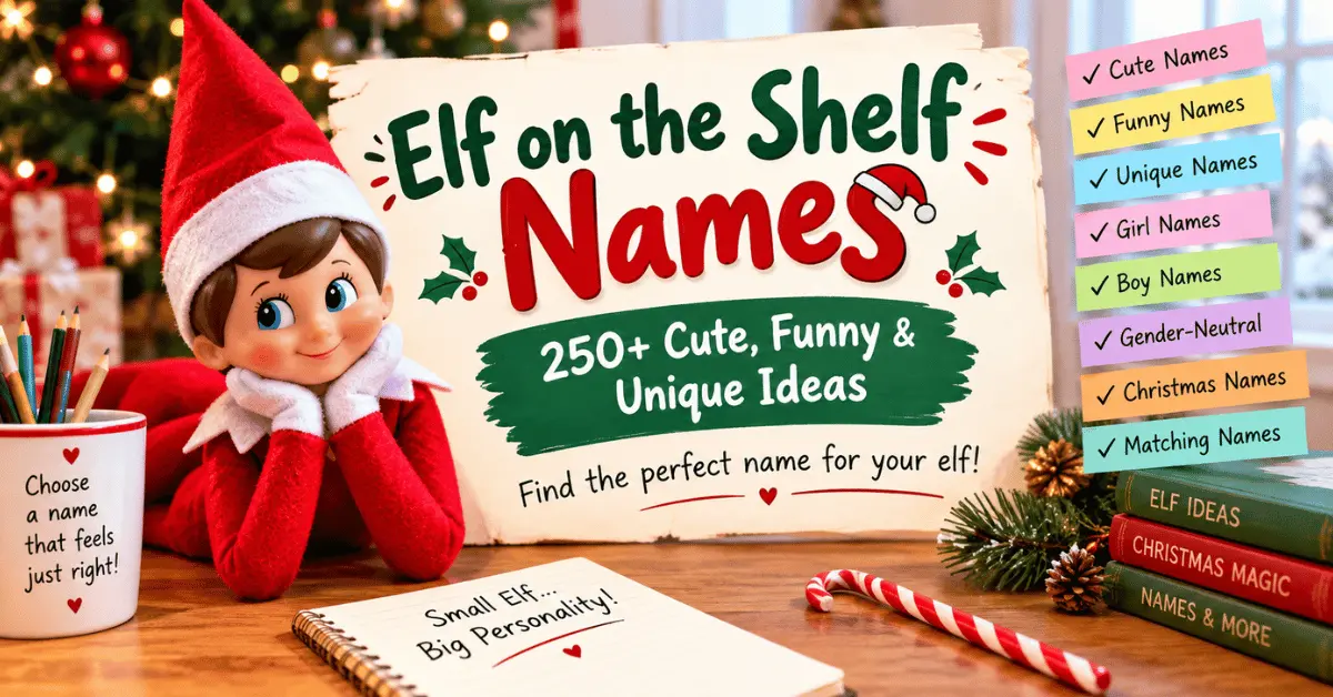 Elf On The Shelf Names Generator